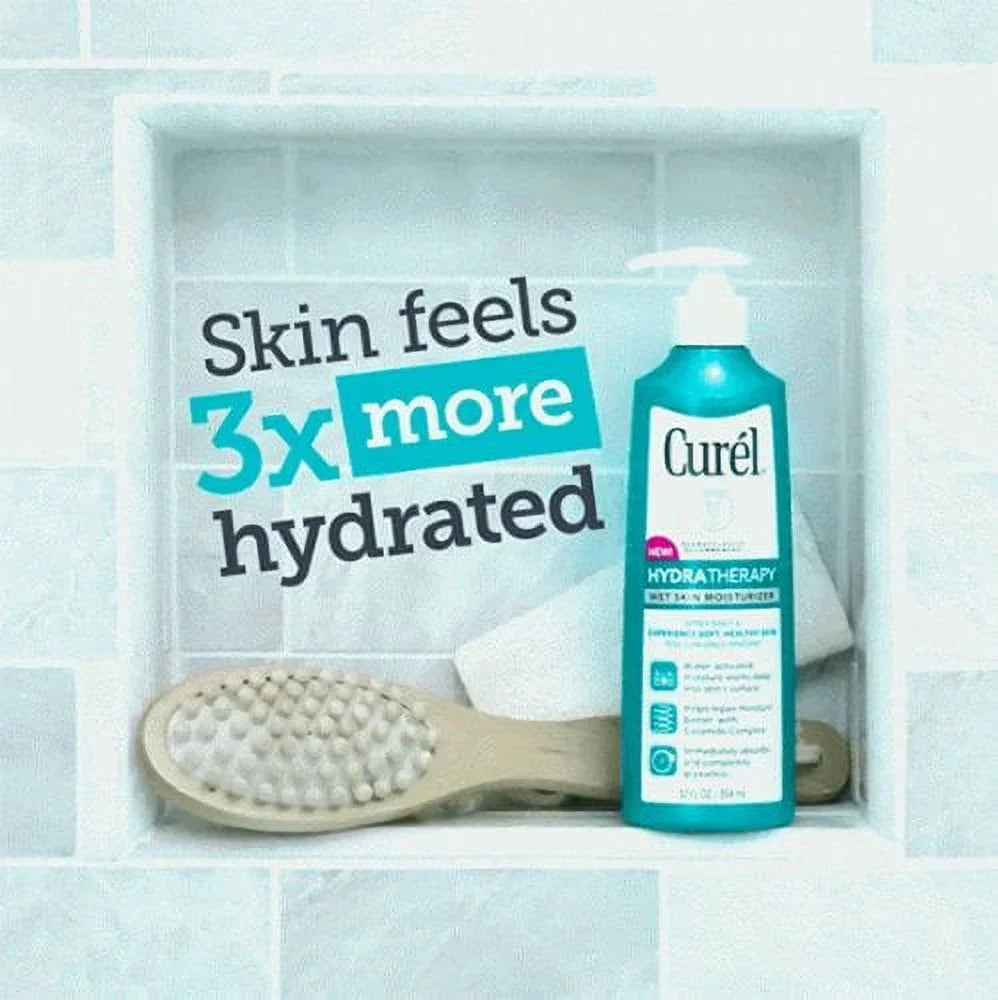 Hydra Therapy 4 Curel - 12 Pack oz Wet Moisturizer Skin