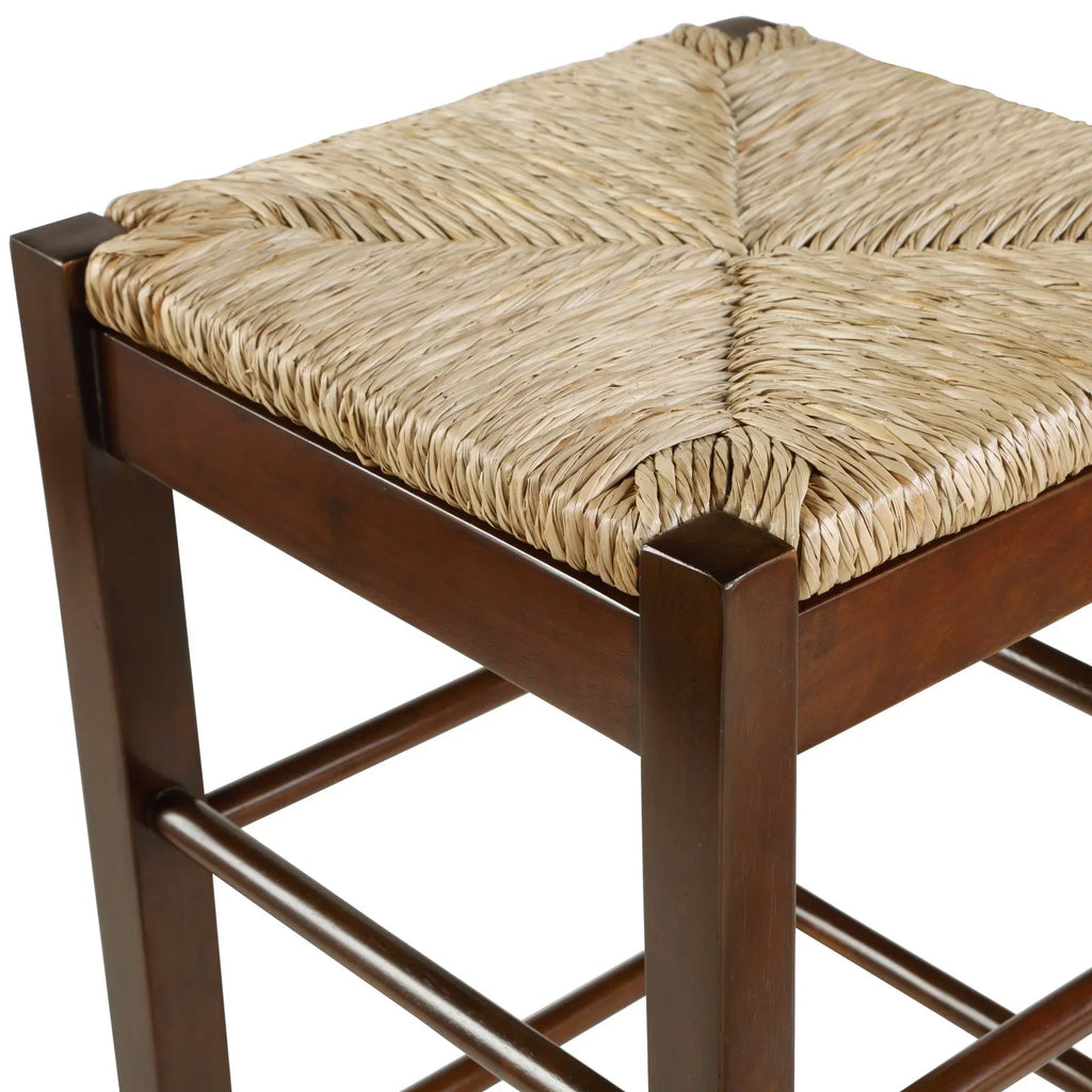 Boraam Square Rush Bar Stool - 29 In.