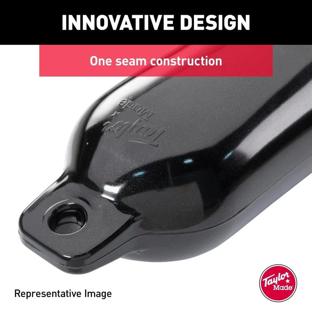 Inflatable 4.5 31721 in. Made Black Taylor Cylindrical 16 Twin Eye Fender x