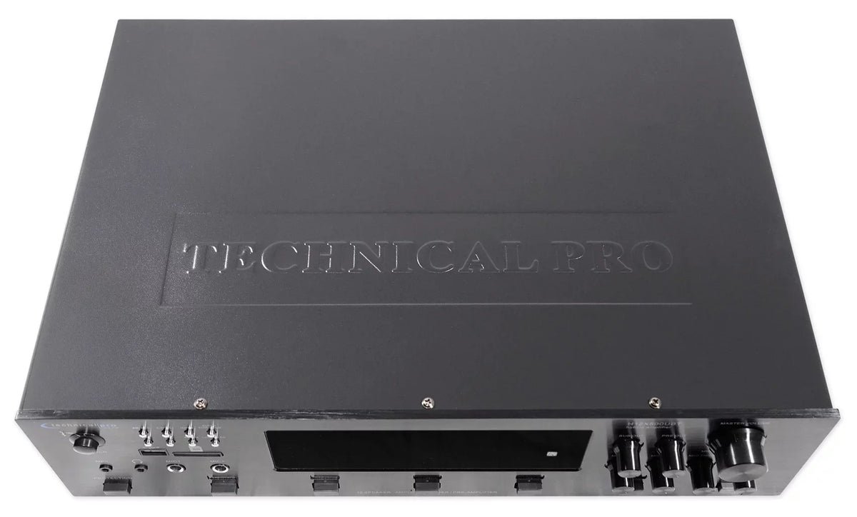 Zone, Receiver+12) 6) Speakers+EQ 6000w Technical Pro Home Bluetooth 8" Theater