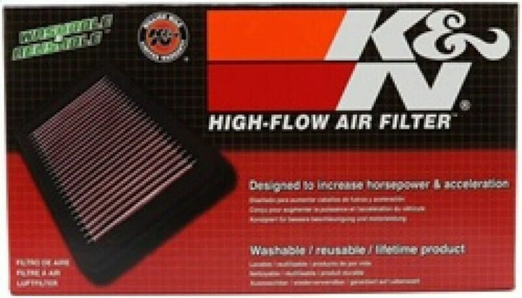 Filter: K&N 2011-2017 Replacement Premium, High Air 33-2461 (Odyssey), Filter: Engine Performance, Washable, HONDA