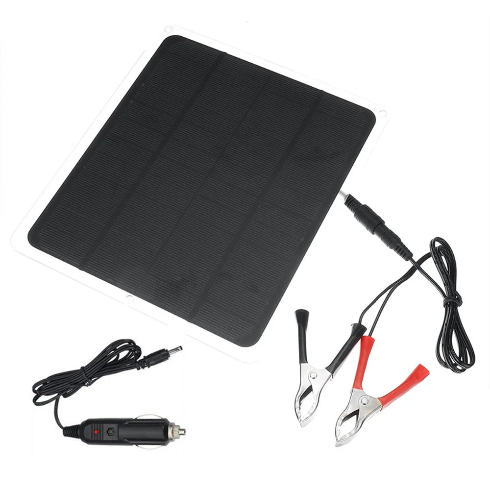 Anself Silicon 20W Hiking Solar Monocrystalline Charging Portable Panel for Device Camping