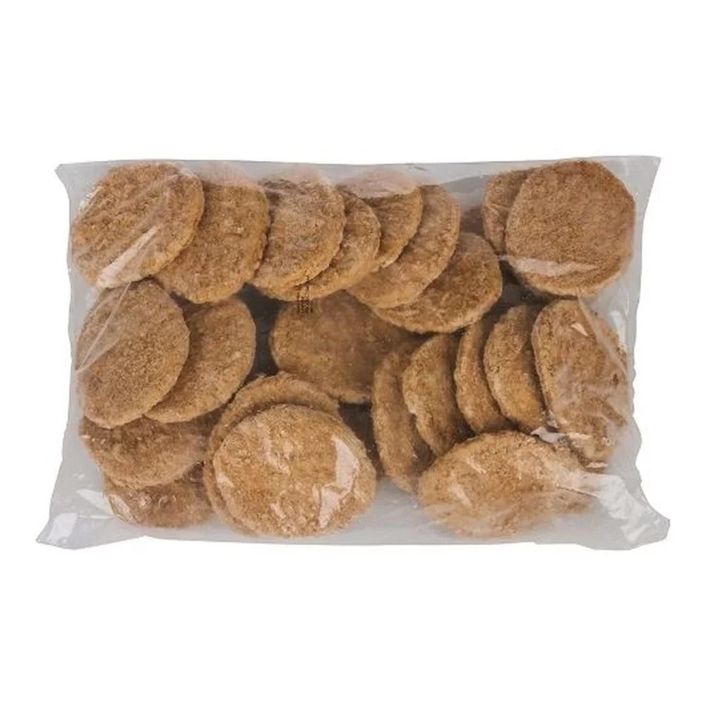 Cooked Homestyle Pound Whole Patty, 5 Grain Fully Gold Breaded Kist -- 6 Chicken per case