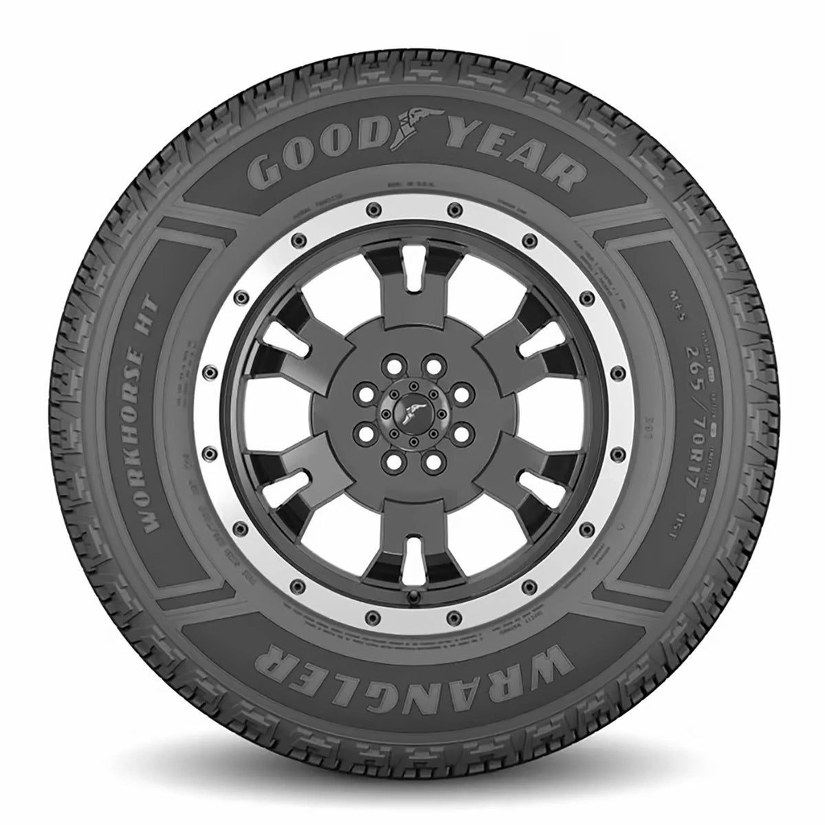 Goodyear Wrangler Workhorse Ht All Season Lt245/75R16 120/116R E Lamp Truck Tire