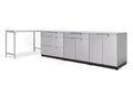 Cabinet 5 Steel in Stainless Countertops with exterior Set Piece Kitchen