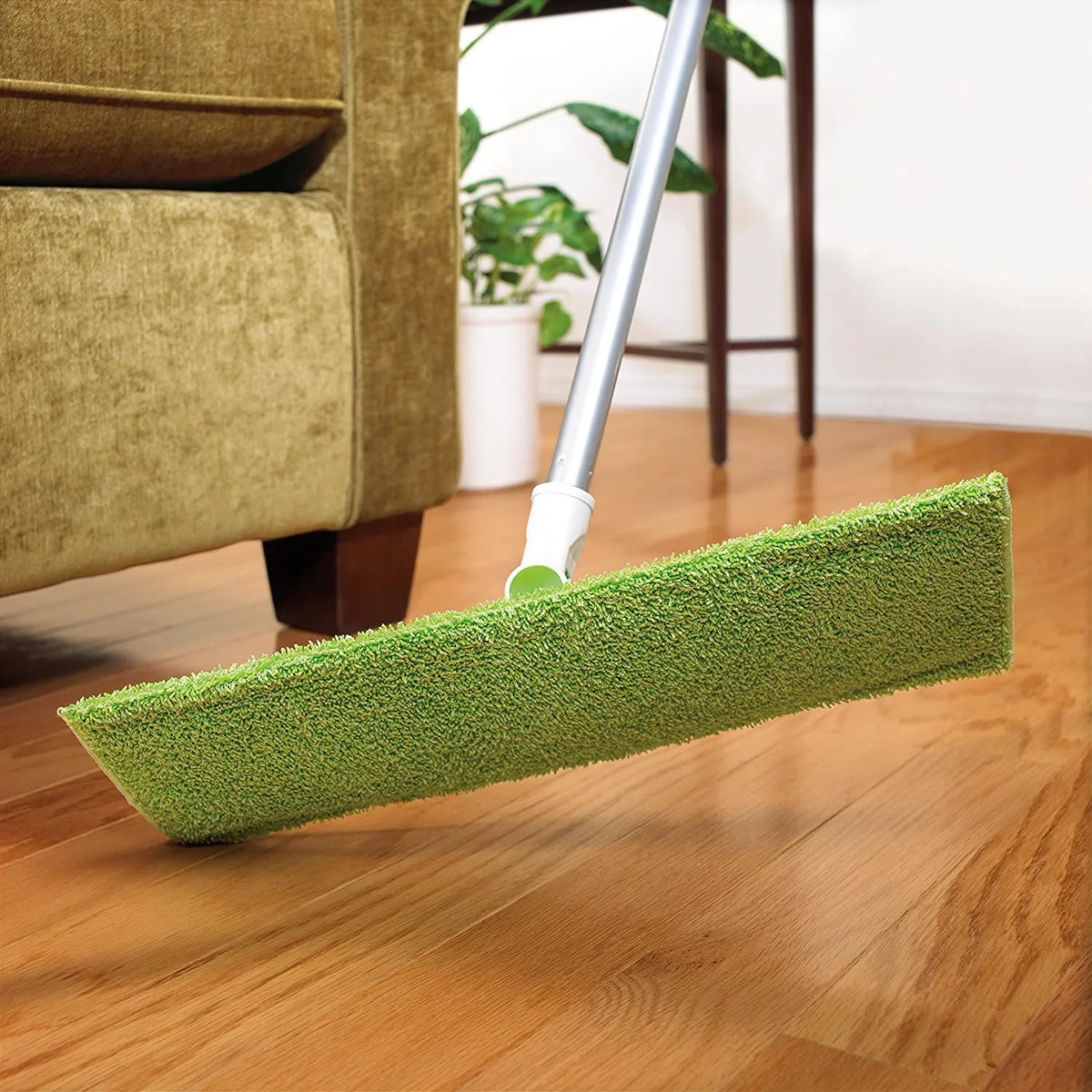 Scotch-Brite Hardwood (Green) Cleaning Mop Floor System Mop: Microfiber