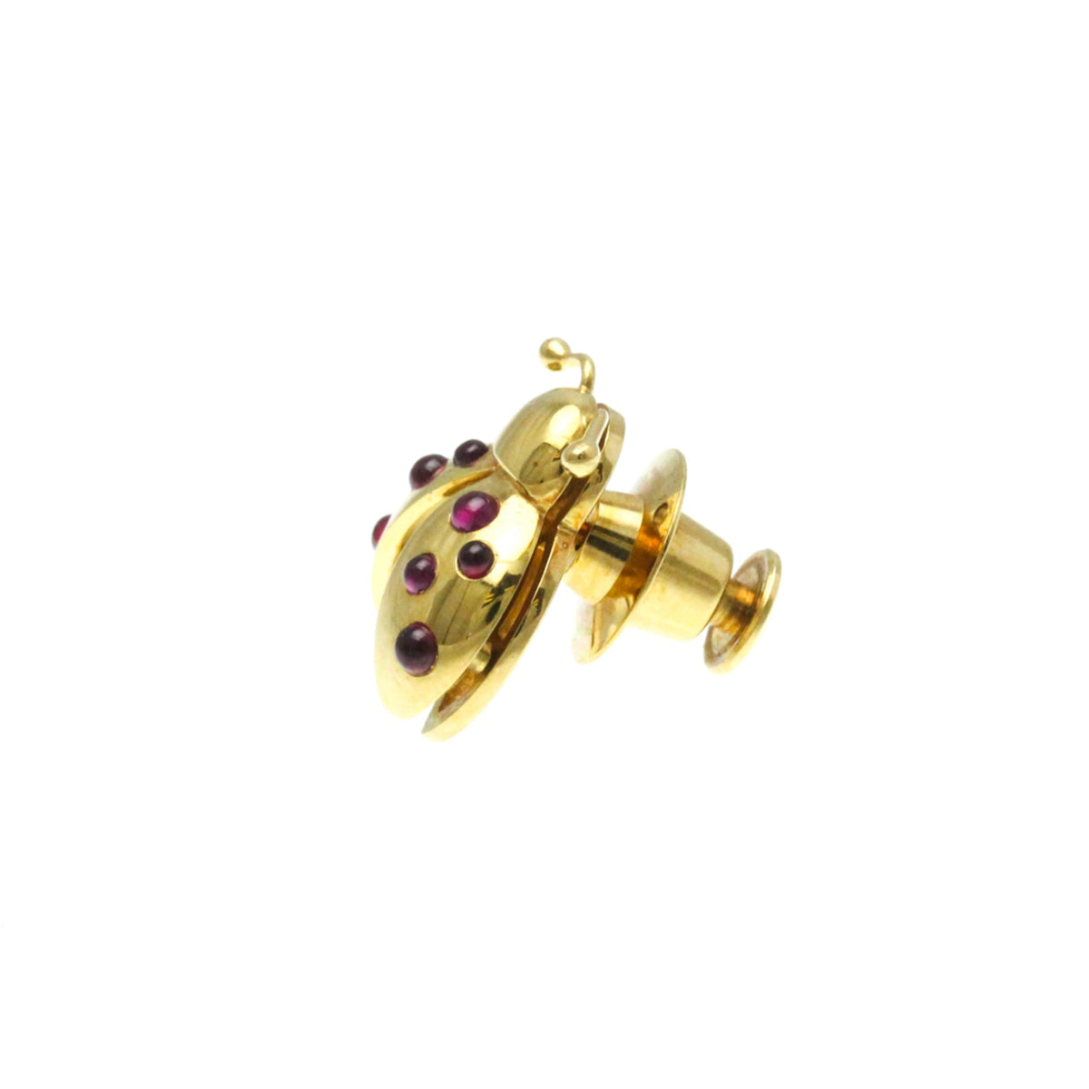 (Good) Gold Ladybug Brooch Gold (18K) Diamond,Ruby Yellow Chopard Brooch 2186 Pre-Owned