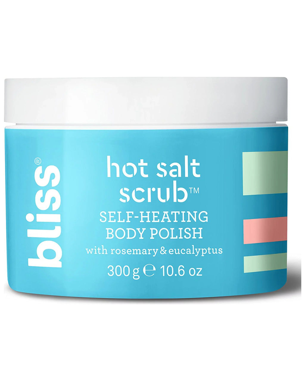 Skin Oz. And Salt Heal, Self-Heating Free, | | Cruelty Scrub Polish Smooth Straight-From-The Hot Spa Paraben Bliss Exfoliate, | To Scrub, | Body Free Warming 10.6
