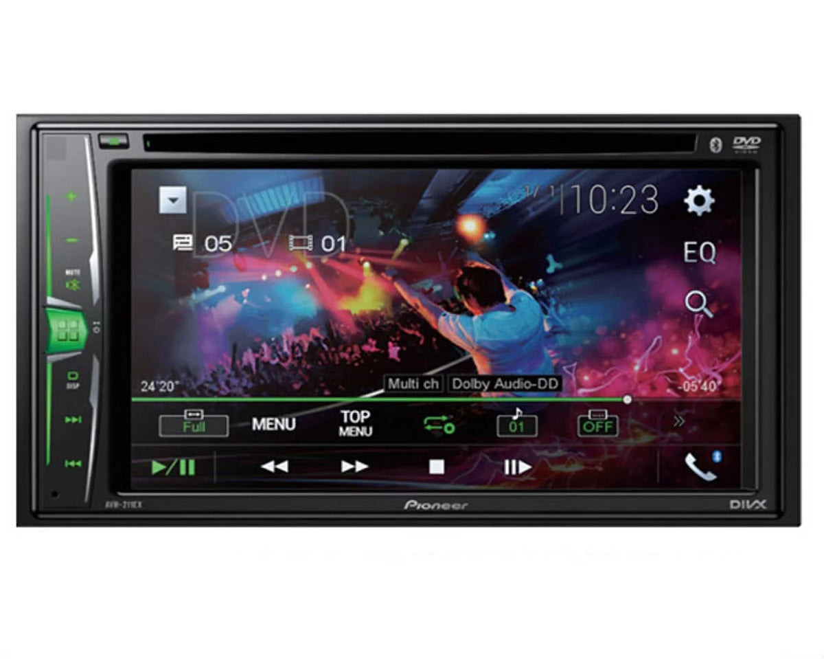 Pioneer Avh211Ex Multimedia Receiver With Backup Camera