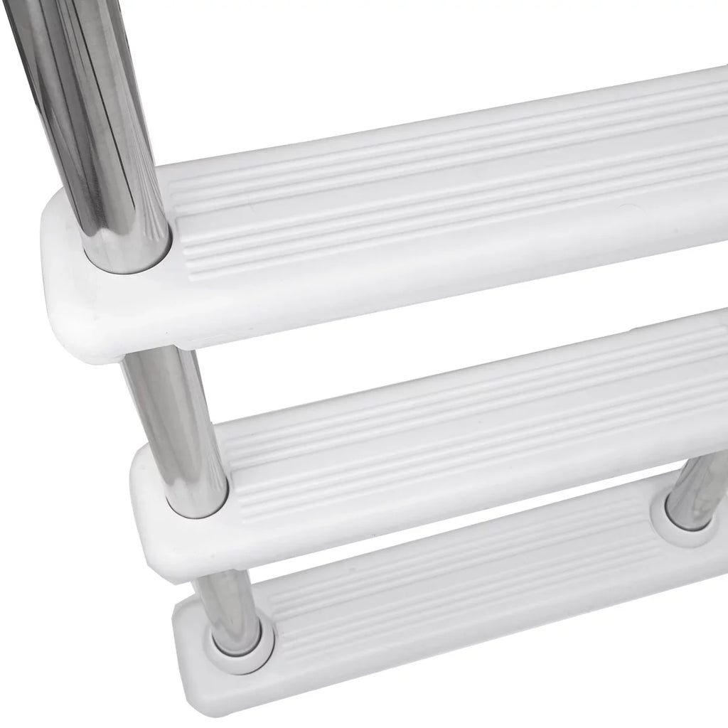 Steps, In-Ground Pool XtremepouwerUS Pool Steel Step Swimming Ladder Stainless 5-Step