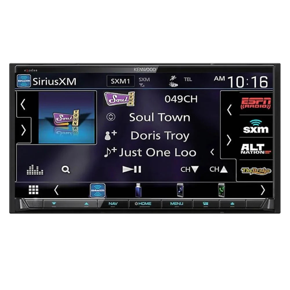 Universal DNX997XR DVD Receiver 6.8" CMOS-230 Backup New Navigation Camera & Kenwood