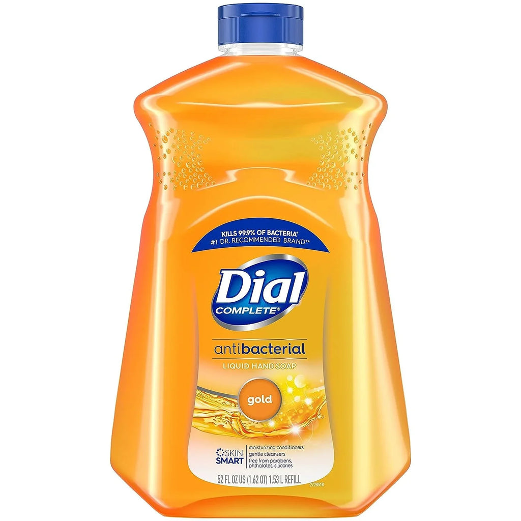 Oz Soap Pack Antibacterial Gold, Refill, Dial of Hand 52 Complete Liquid 3 fl