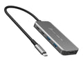 (Power 2 + x 1 2 j5create Hub + - 1 Gen USB-C 3.2 Gen 8K60, - 3.0) Delivery desktop - 3.2 JCH453 hub x HDMI USB-C slim 1 2 x USB + x -