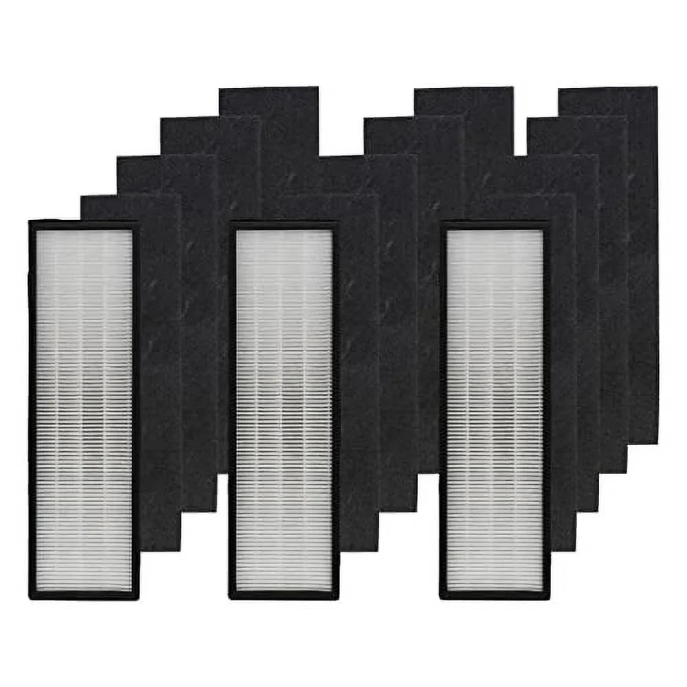 GermGuardian FLT4825 HEPA Purifier Filter Set, Carbon – dimension Filter-Monster Replacement Compatible Filter - with Pre-Filters Air HEPA 4 12 with and B Pack 3 Carbon Filter