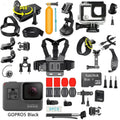 Restored Gopro Hero 5 Black Edition 4K Action Sport Camera Chdhx501 With 35In1 Gopro Action Camera Accessories Kit Ecommerce Package (Refurbished)