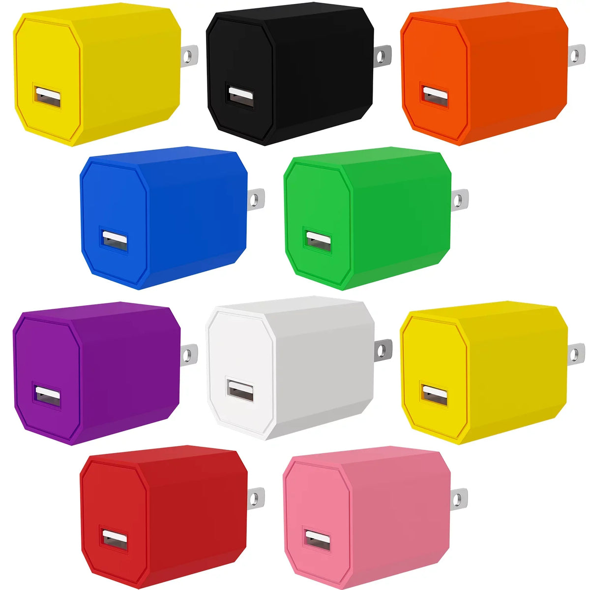 Charger 10 ACE & 5V Smartphone,Cell Compatible Power Senior with Phone Pack for Wall Adapter Kids, 1A(1000mA)