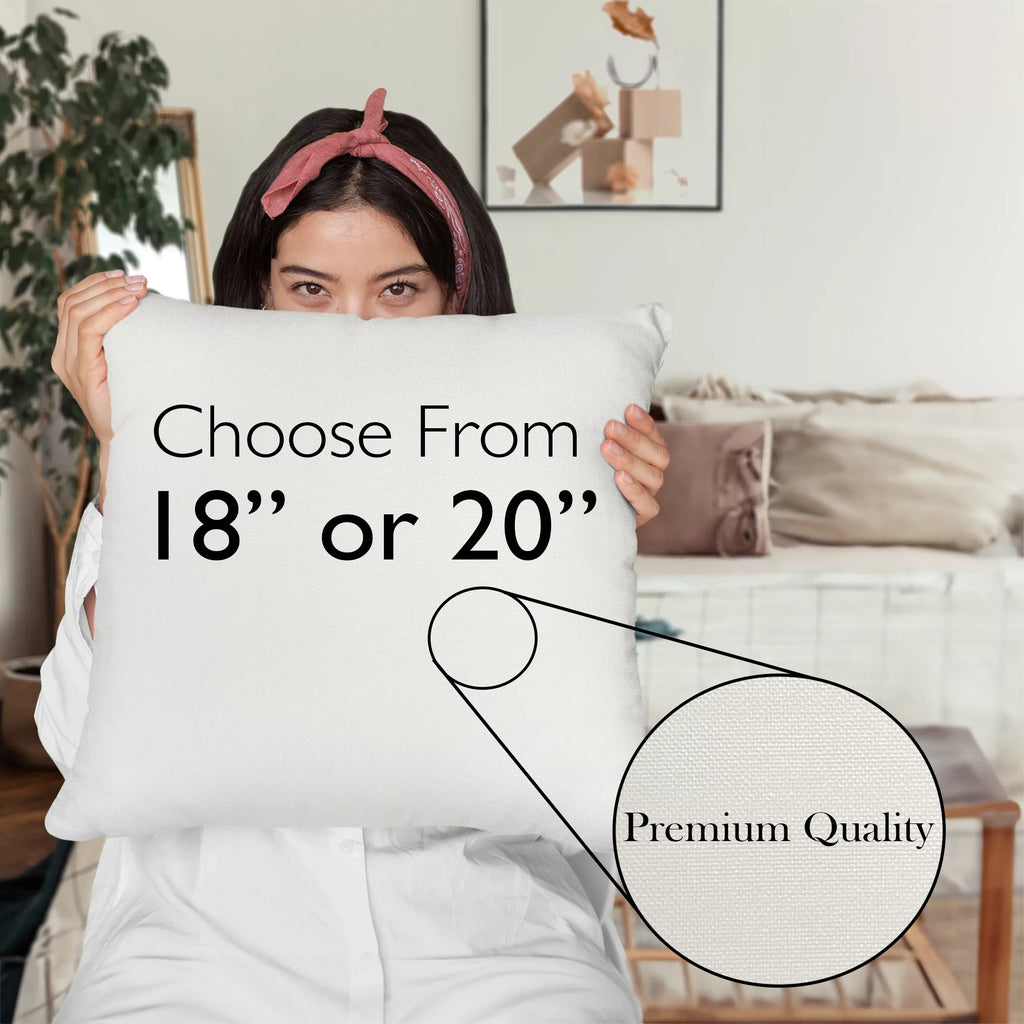 Merch or Lipstick Beauty Beauty Design Lovers, - IN for & Eyeshadow Business Makeup Gift White Cover, Pillow My w/ for Palette, Is Brush Artist Makeup 20X20 Cosmetologist, Themed Pink