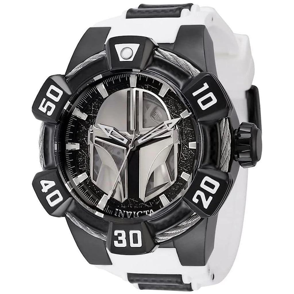Mandalorian Wars Men's Strap Automatic Watch 40619 Invicta Star