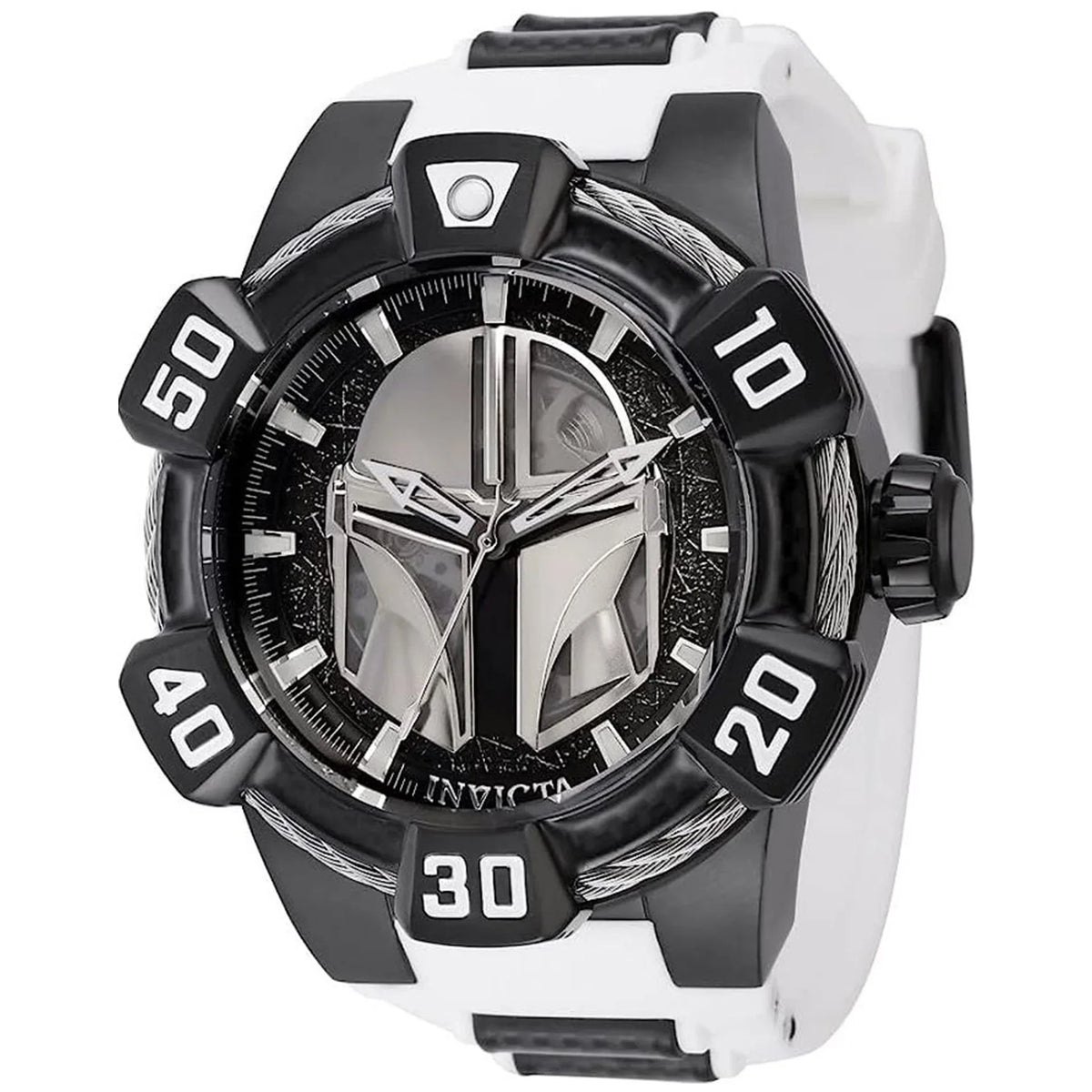 Mandalorian Wars Men's Strap Automatic Watch 40619 Invicta Star