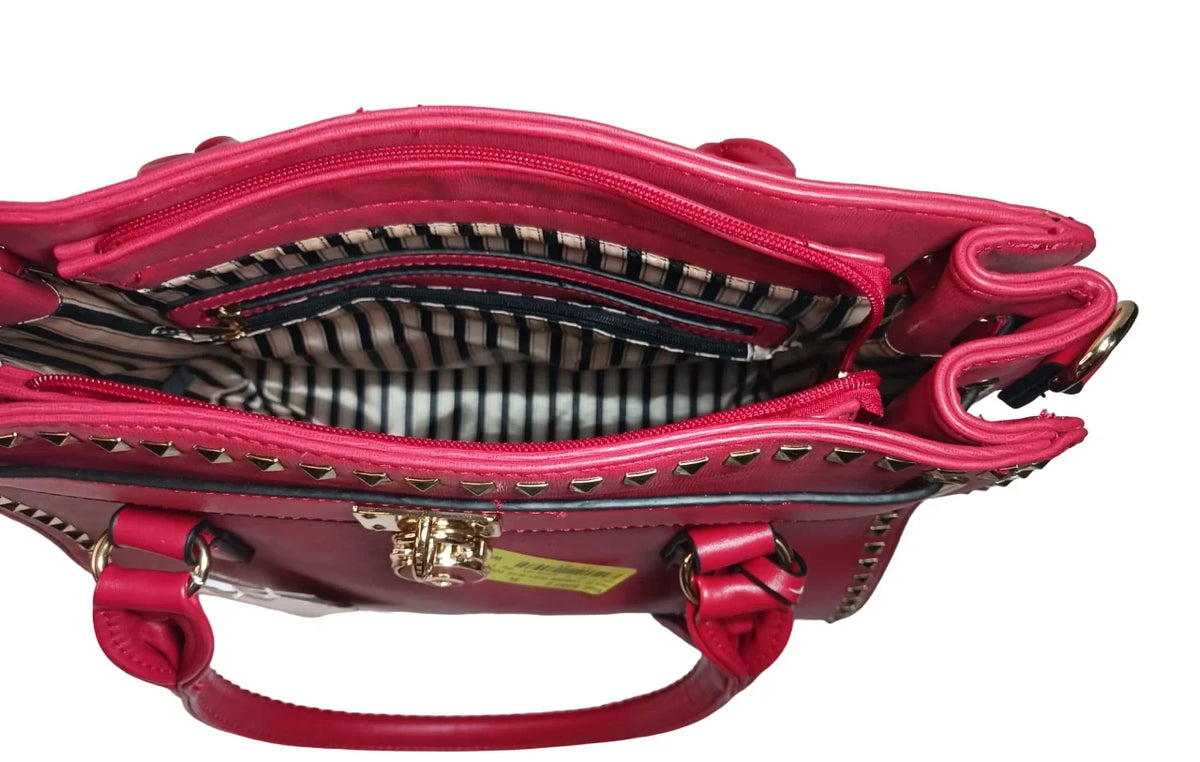Ruby Cerulean Couture Women'S Jenna Tote Bag Red
