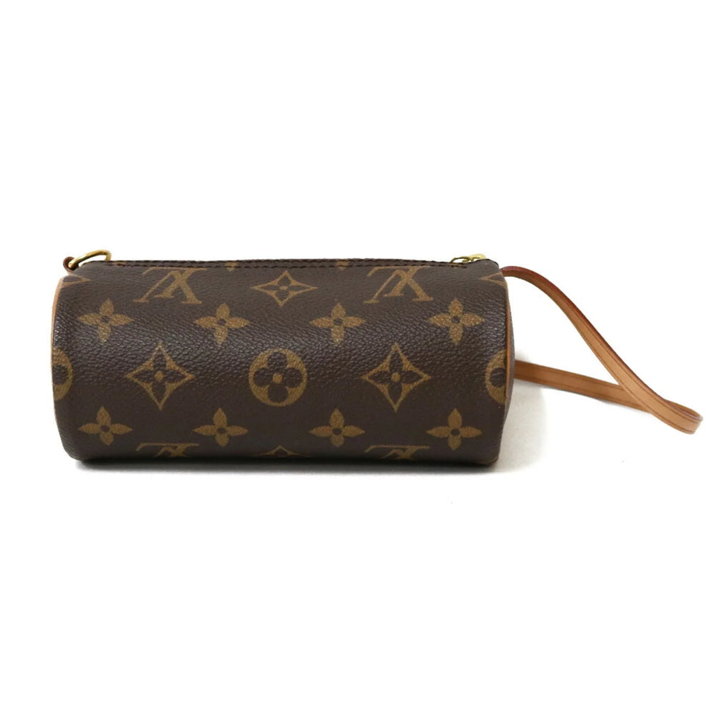 Pre-Owned Bag M51385 Women's (Good) Brown Monogram 30 Canvas Shoulder Papillon
