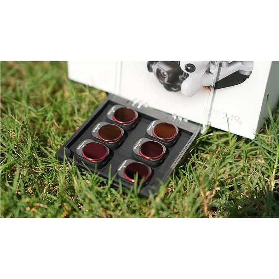 Bright Day Nd/Pl Hybrid Lens Filter Kit For Dji Mini 4 Pro Drone, 6-Pack