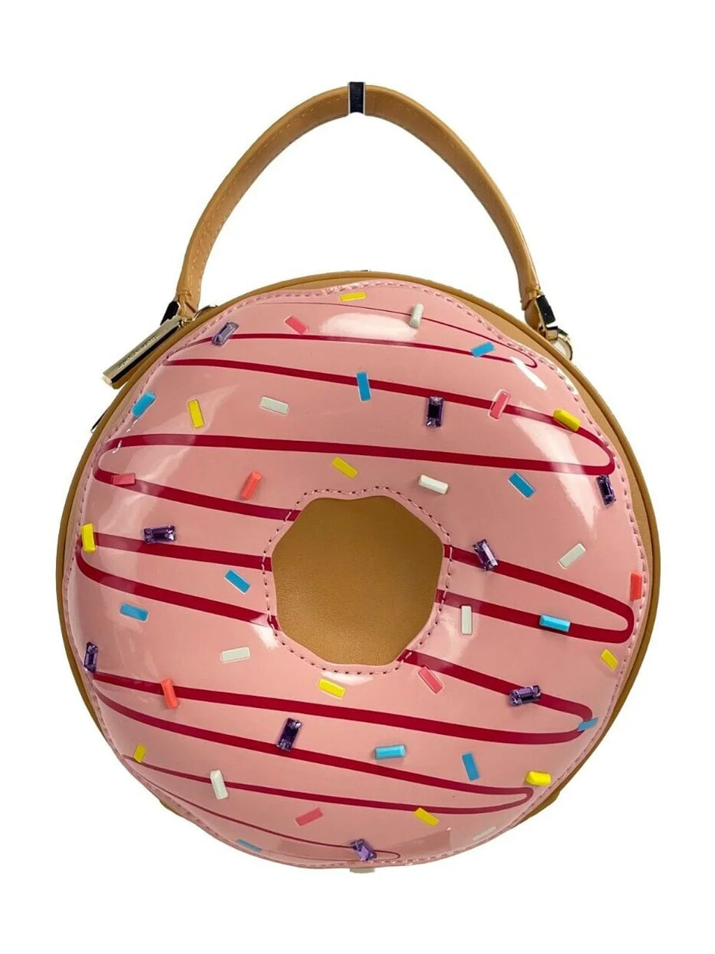 Bag Donut Break Kate Spade 3D Crossbody Purse Coffee