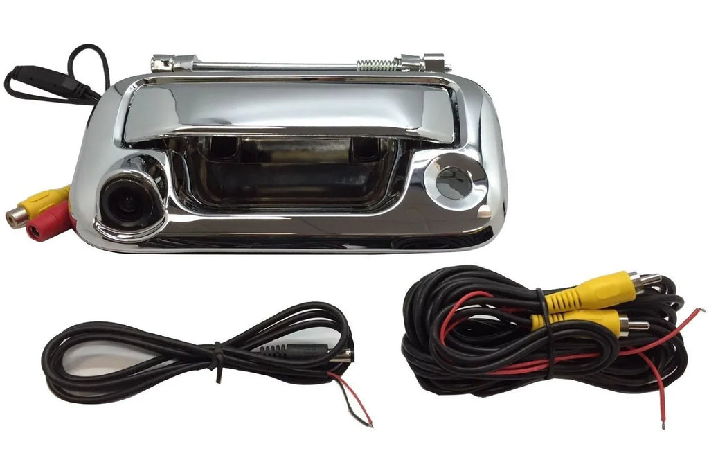 Metal Tailgaters for Handle Camera Chrome with (05-16) Backup Master F150-F550 Tailgate