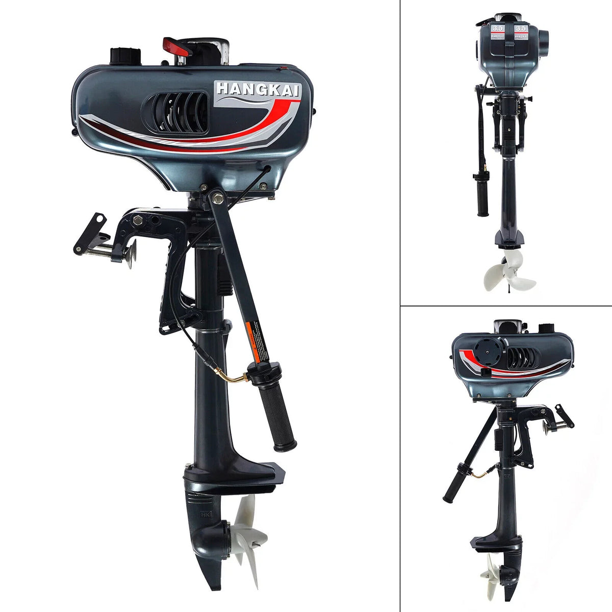 CDI Boat 3.5HP Outboard Petrol 2-Stroke H / Fishing System Engine Motor 10 Km