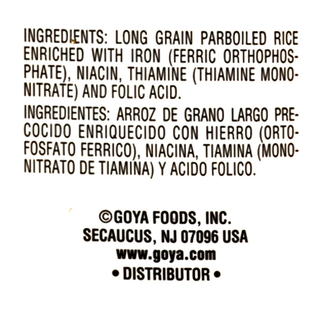 Rice, Enriched 10 Golden Grain lbs. Long Parboiled Canilla, Microwaveable