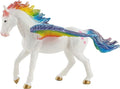 Mojo Rainbow Pegasus Realistic Fantasy Toy Replica Hand Painted Figurine