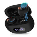Urbanx True Wireless Bluetooth Earbuds + Charging Case, Black, Dual Connect, Ipx5 Water Resistance, Bluetooth 5.2 Connection, Balanced, Bass Boost Compatible With Oneplus Ace 2