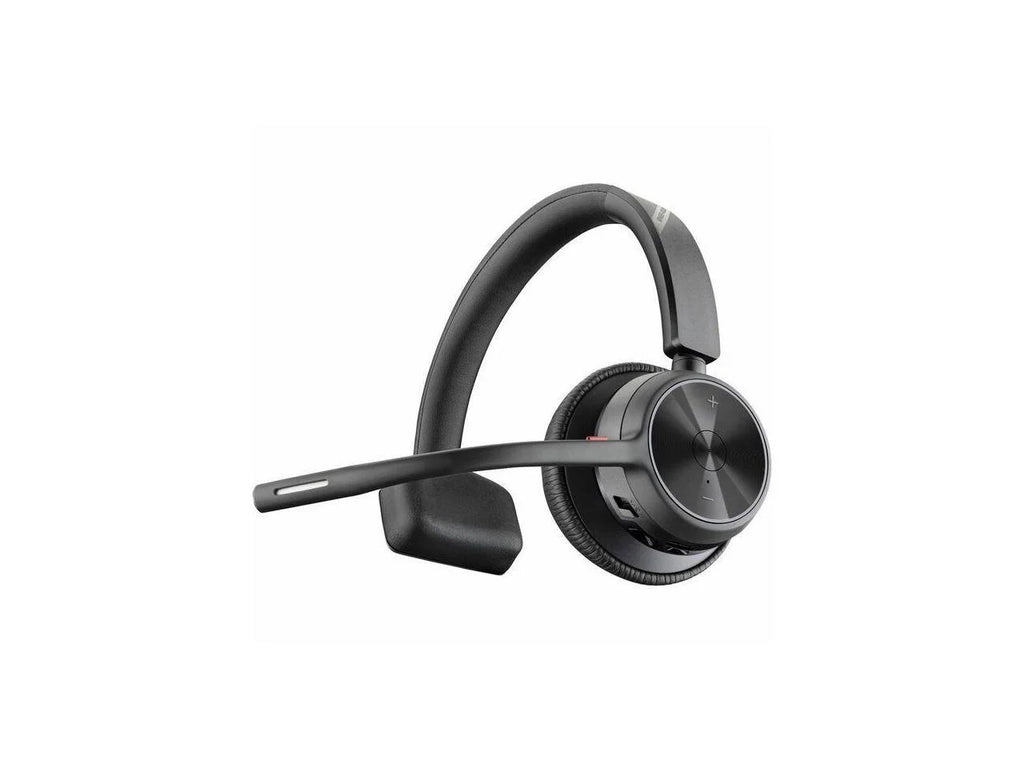 '- - with - kHz - Mono Monaural Hz Bluetooth 4310 Headset - 20 On-ear - 20 Condense... - Voyager Charge Ear-cup Stand USB-C Wireless Electret Assistant Siri, Over-the-head, - - - - 298.6 ft Poly