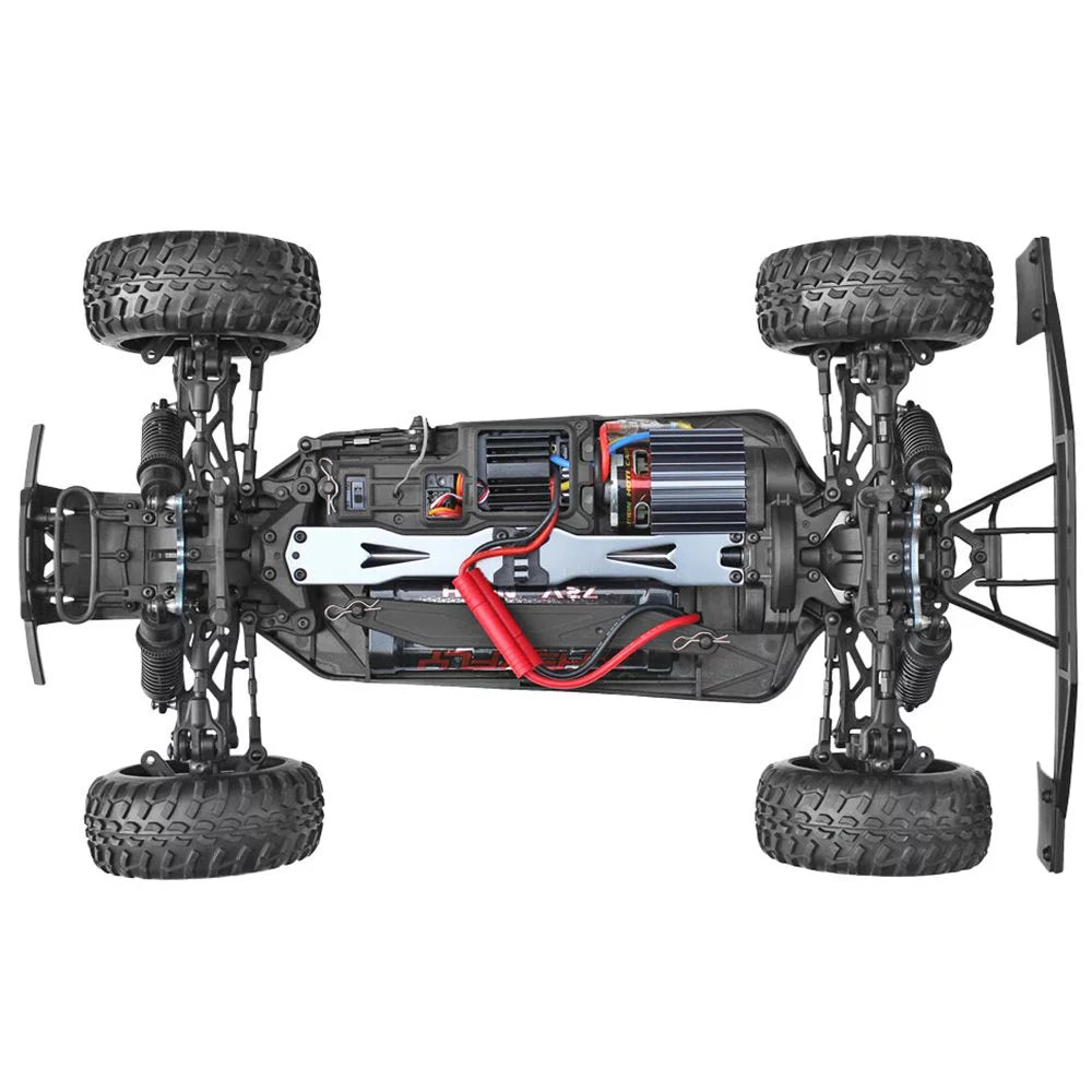 Redcat Racing Blackout Sc Brushed Electric Motor Rc Short Course Truck, Navy