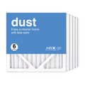 MERV Furnace the Pleated USA Air AIRx HVAC Filter Filter, in 6-Pack, Filters Air AC Made 8 12x12x1 Dust