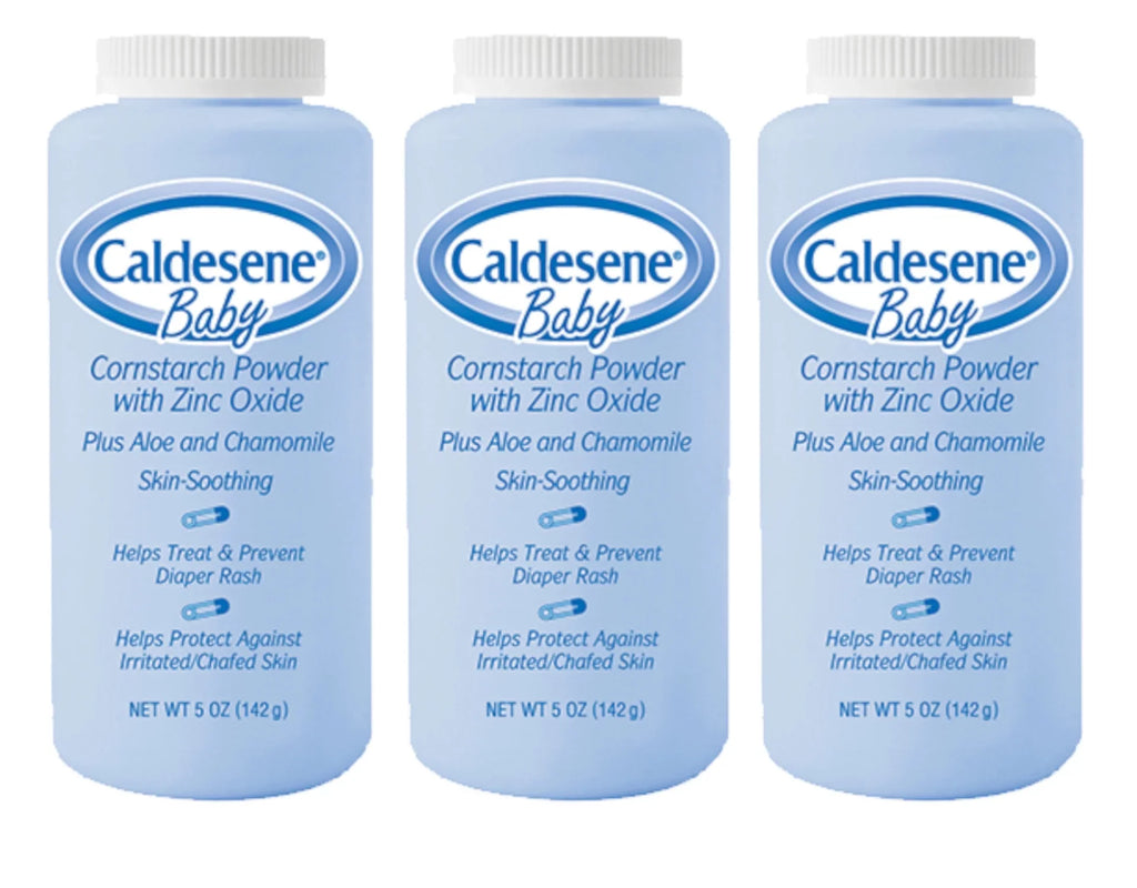 Pack Cornstarch Each oz Caldesene With Zinc 5 Baby Oxide 3 Powder