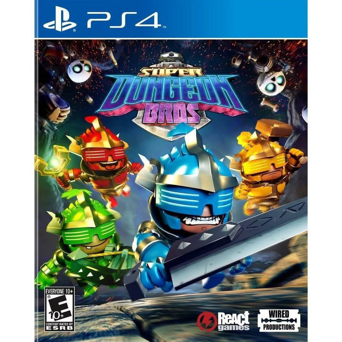 Super Dungeon Bros. For Playstation 4