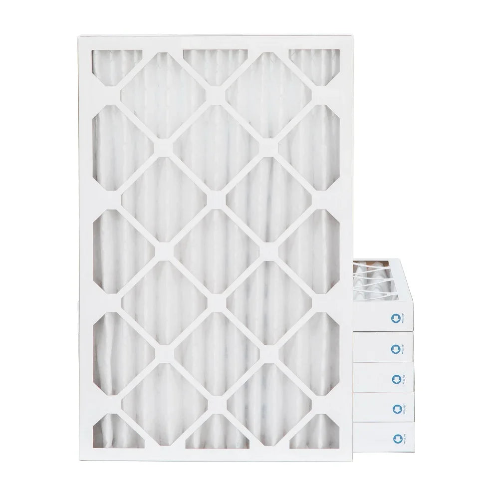 Pamlico Air 16X25X2 Merv 8 Pleated Ac Furnace Air Filters. Quantity 6. (Actual Size: 15.5 X 24.5 X 1.75 Inches)