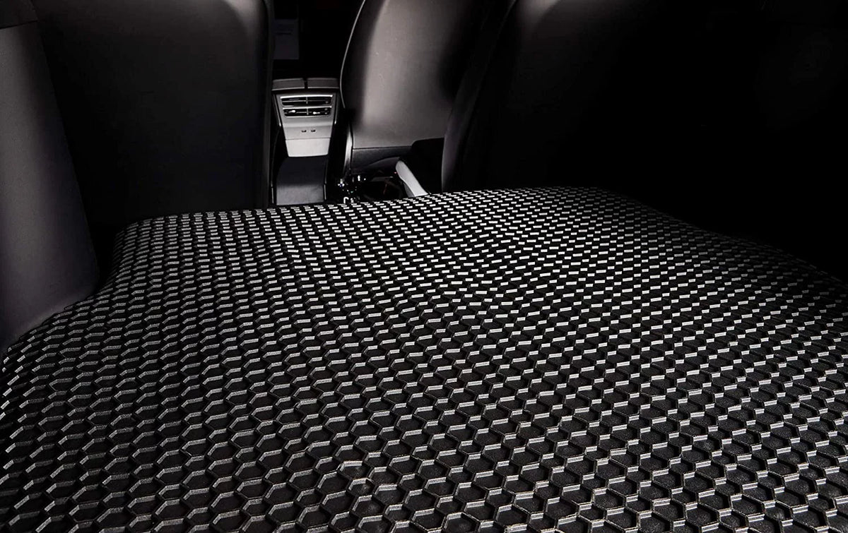 Cab climate Accessories Front Mats Rubber ToughPRO - RAM All Bench Heavy Dodge with Mat Seating) (Crew Floor - 1500 Duty Compatible 2020 Black