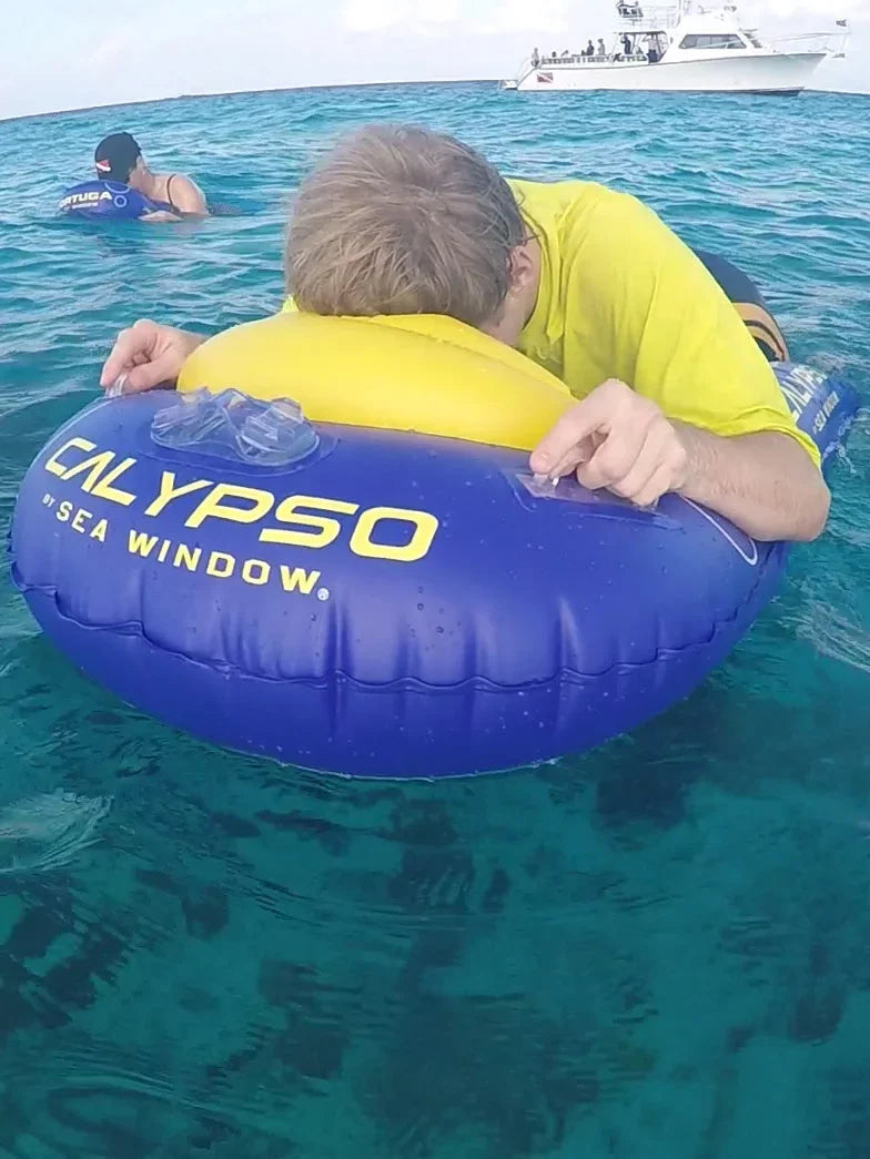 Sea Window Calypso Snorkeling Raft With Underwater Video Mount