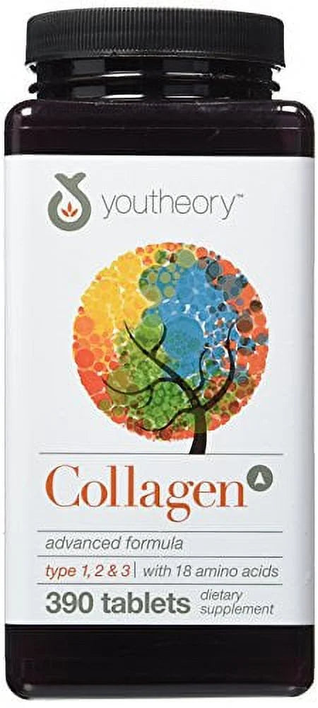 Tablets Advanced Collagen 390 Youtheory ct Formula -