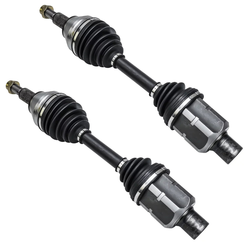 Detroit Axle - Front Cv Axle Shafts For 4Wd 2012-2020 Ram 1500 Cv Axle Shaft Driver And Passenger Side 2013 2014 2015 2016 2017 2018 2019 Replacement