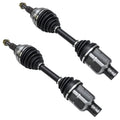 Detroit Axle - Front Cv Axle Shafts For 4Wd 2012-2020 Ram 1500 Cv Axle Shaft Driver And Passenger Side 2013 2014 2015 2016 2017 2018 2019 Replacement