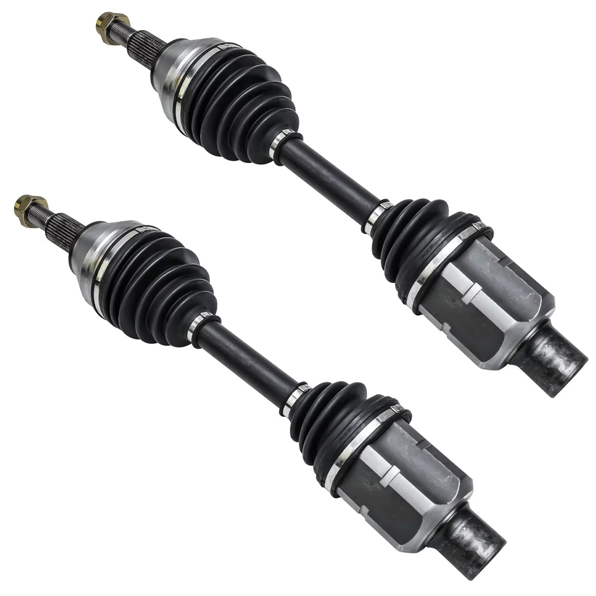 Detroit Axle - Front Cv Axle Shafts For 4Wd 2012-2020 Ram 1500 Cv Axle Shaft Driver And Passenger Side 2013 2014 2015 2016 2017 2018 2019 Replacement