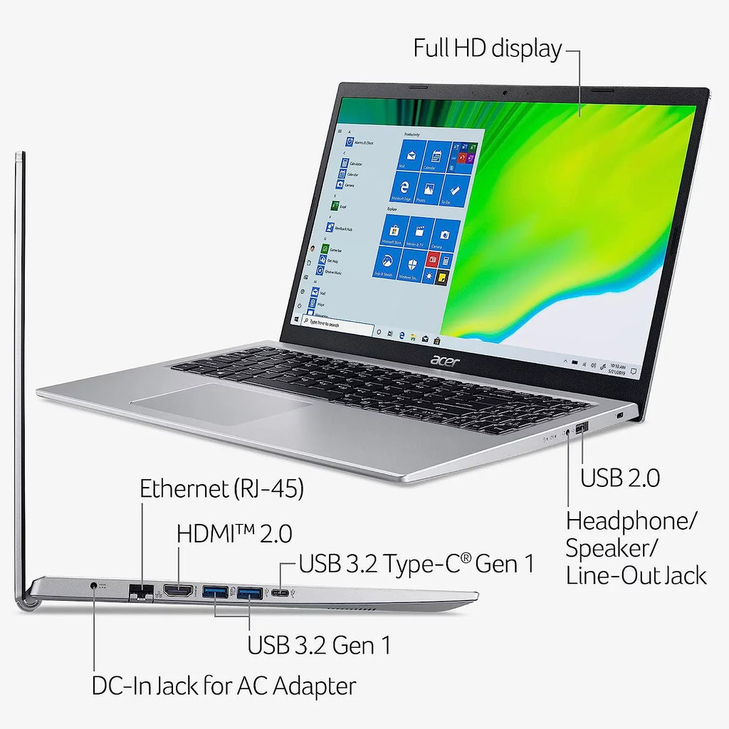 Laptop Accessories A515-56-36UT Slim 5 (Bundle) With Aspire Acer
