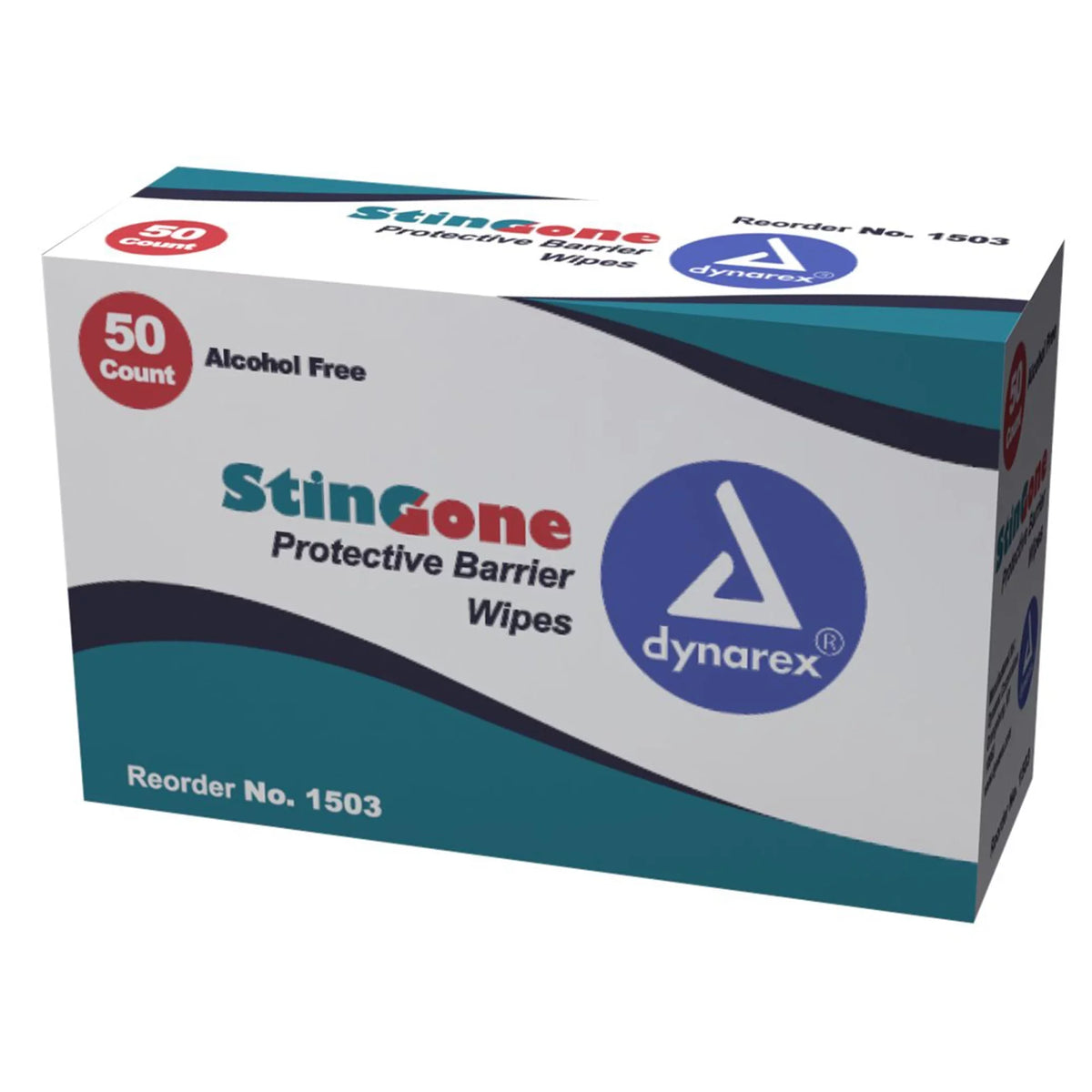 Box 50, Barrier Wipes of Unscented Skin StinGone