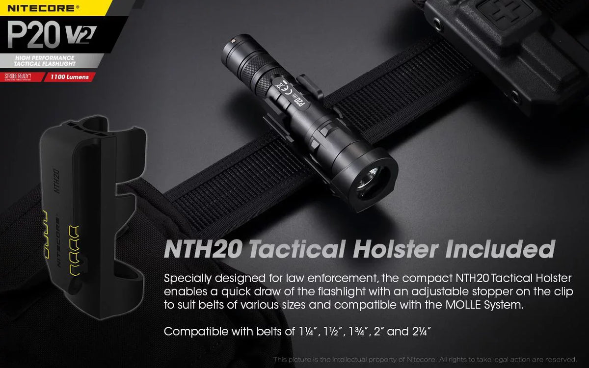 Tactical XP-L2 CREE LED +2x Charger CR123A V6 Nitecore Combo: Batteries Eco-Sensa w/NL183 Flashlight P20 1100 V2 D2 - Lumens Free - Battery,