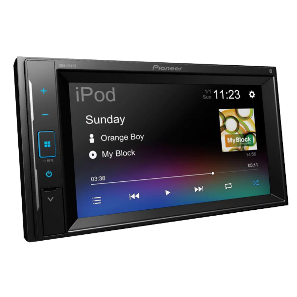 New Pioneer Dmh-241Ex 6.2" Multimedia Receiver (Does Not Play Cds) W/ Backup Camera