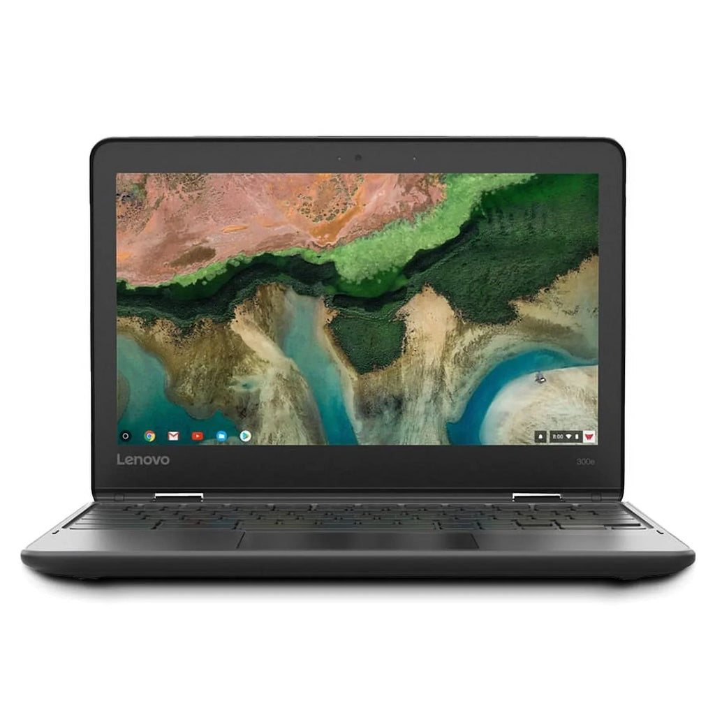 Used Lenovo 11.6" 300E Chromebook Touchscreen Lcd 2 In 1- Mediatek M8173C Quad-Core 2.1Ghz 4Gb Lpddr3 32Gb Flash Memory Chrome Os Model 81H00000Us (Refurbished: Good)