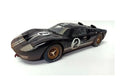 1966 Ford Gt-40 Mk Ii #2 After Race (Dirty Version, Black - Shelby Collectibles Sc431Bk - 1/18 Scale Diecast Model Toy Car